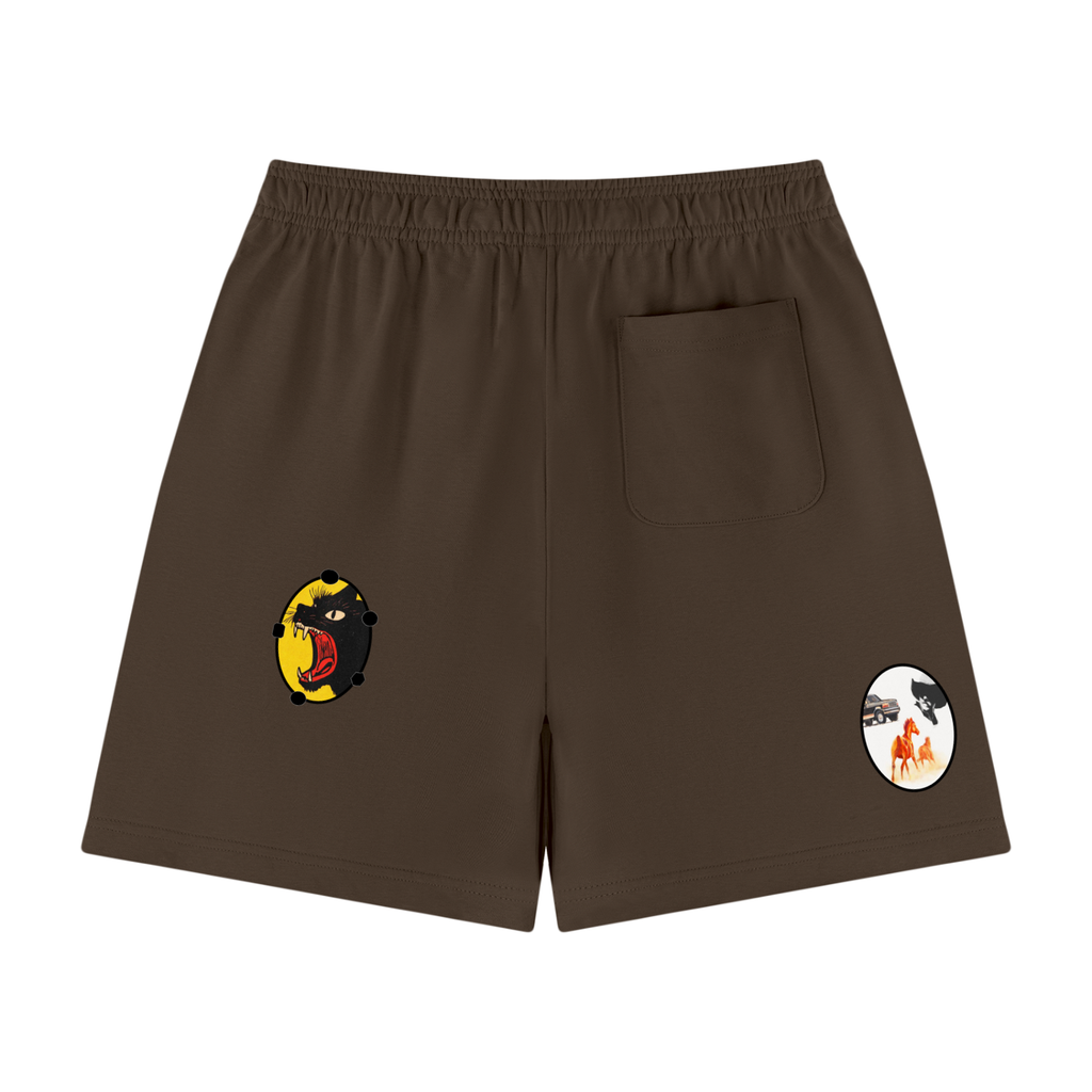 V Cotton Shorts