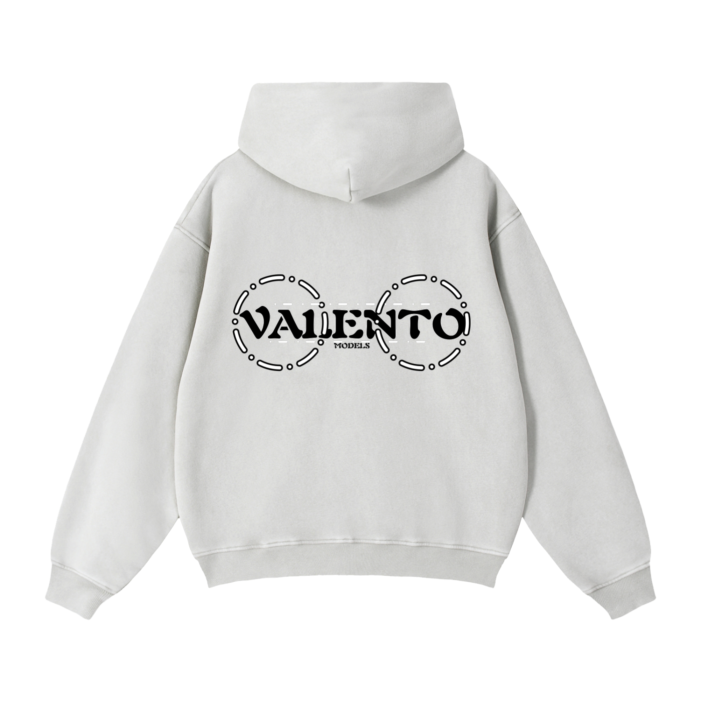 Zip-Through Boxy Fleece Hoodie