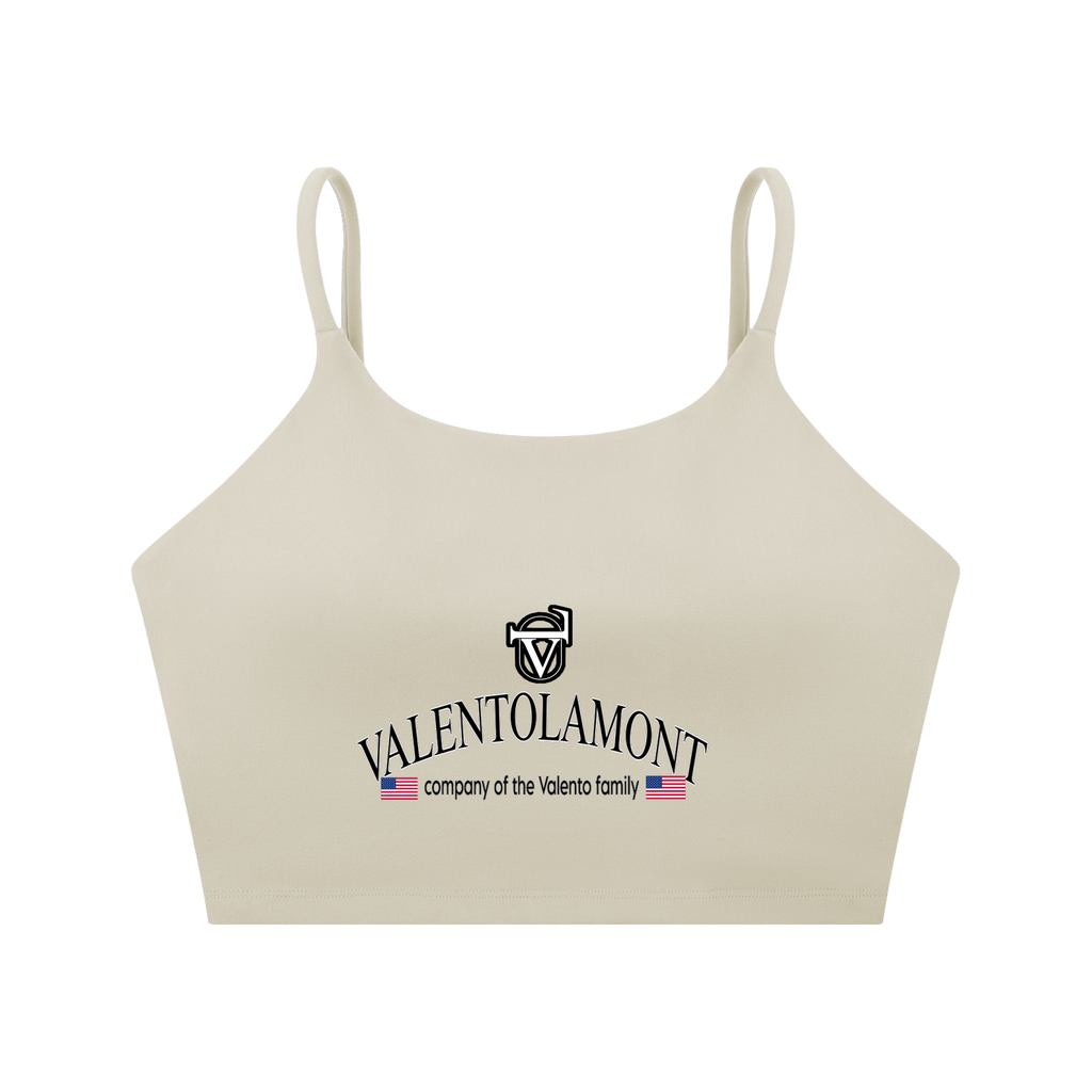 Spaghetti Strap Yoga Sports Bra