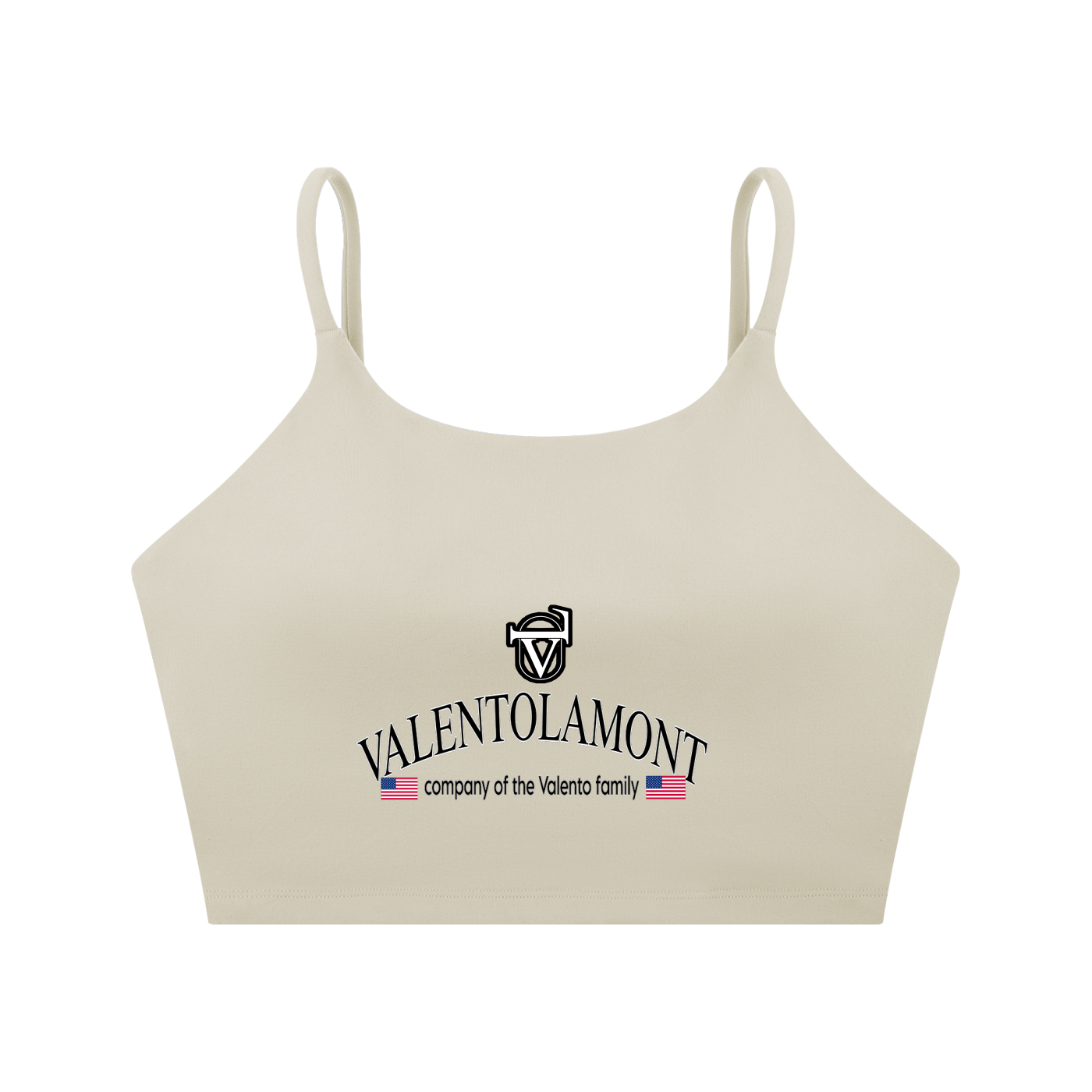 Spaghetti Strap Yoga Sports Bra
