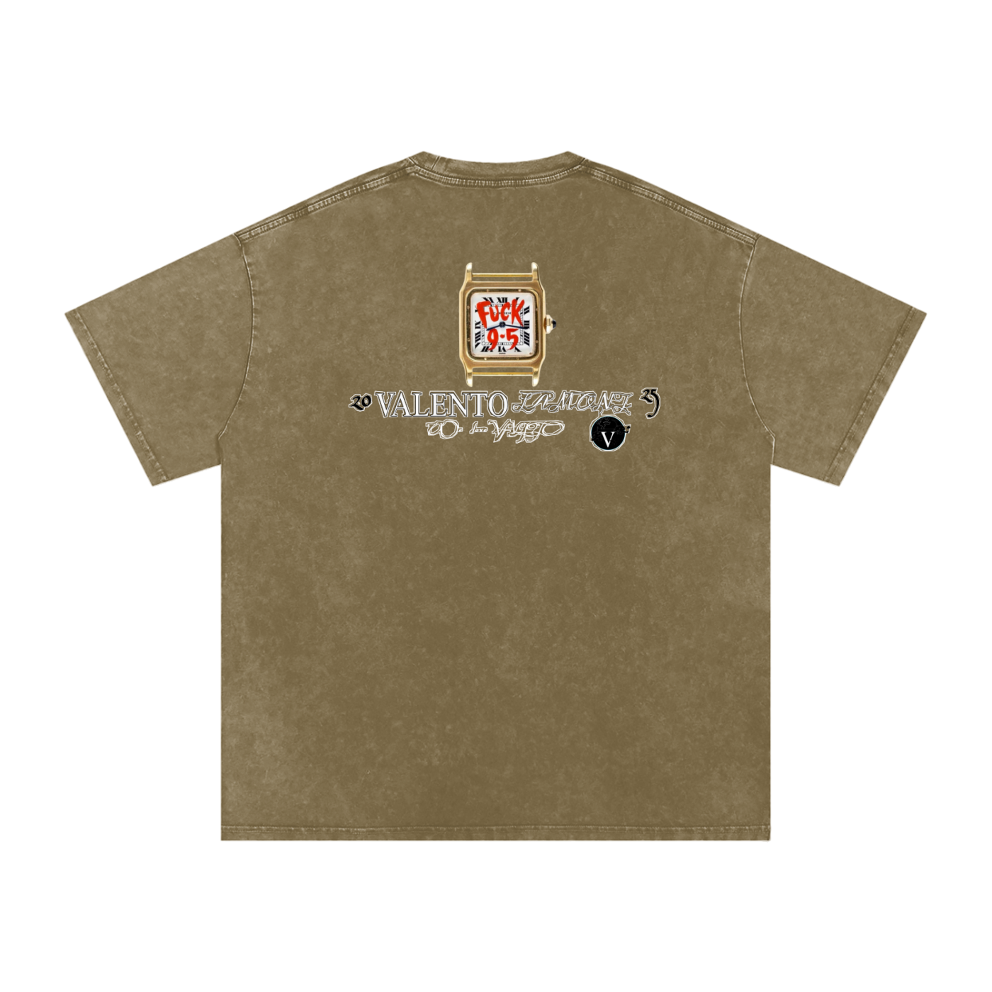 Acid Wash Oversize T-Shirt - 250 GSM