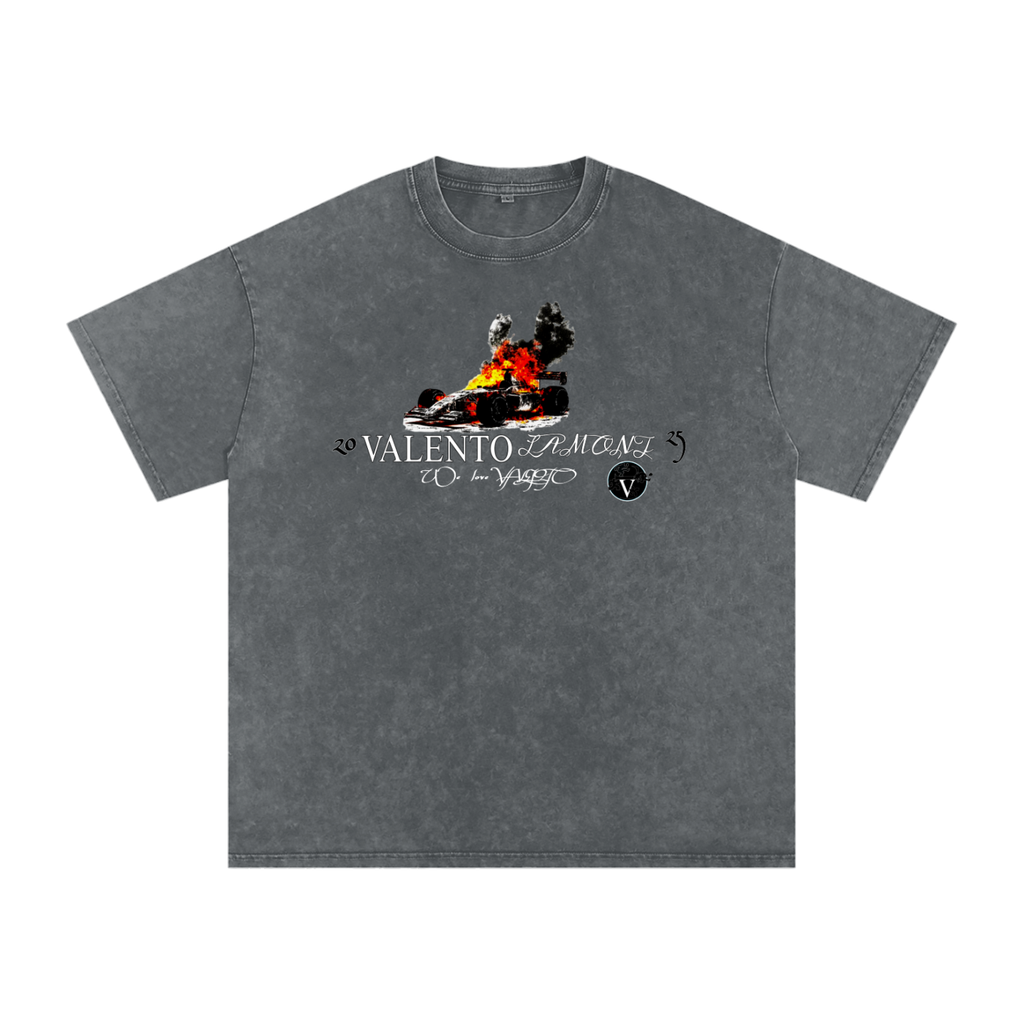 Acid Wash Oversize T-Shirt - 250 GSM