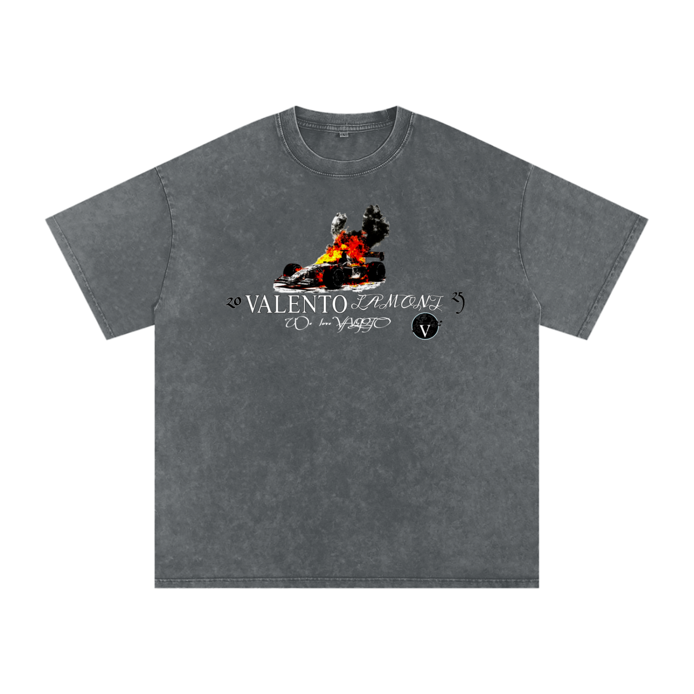 Acid Wash Oversize T-Shirt - 250 GSM