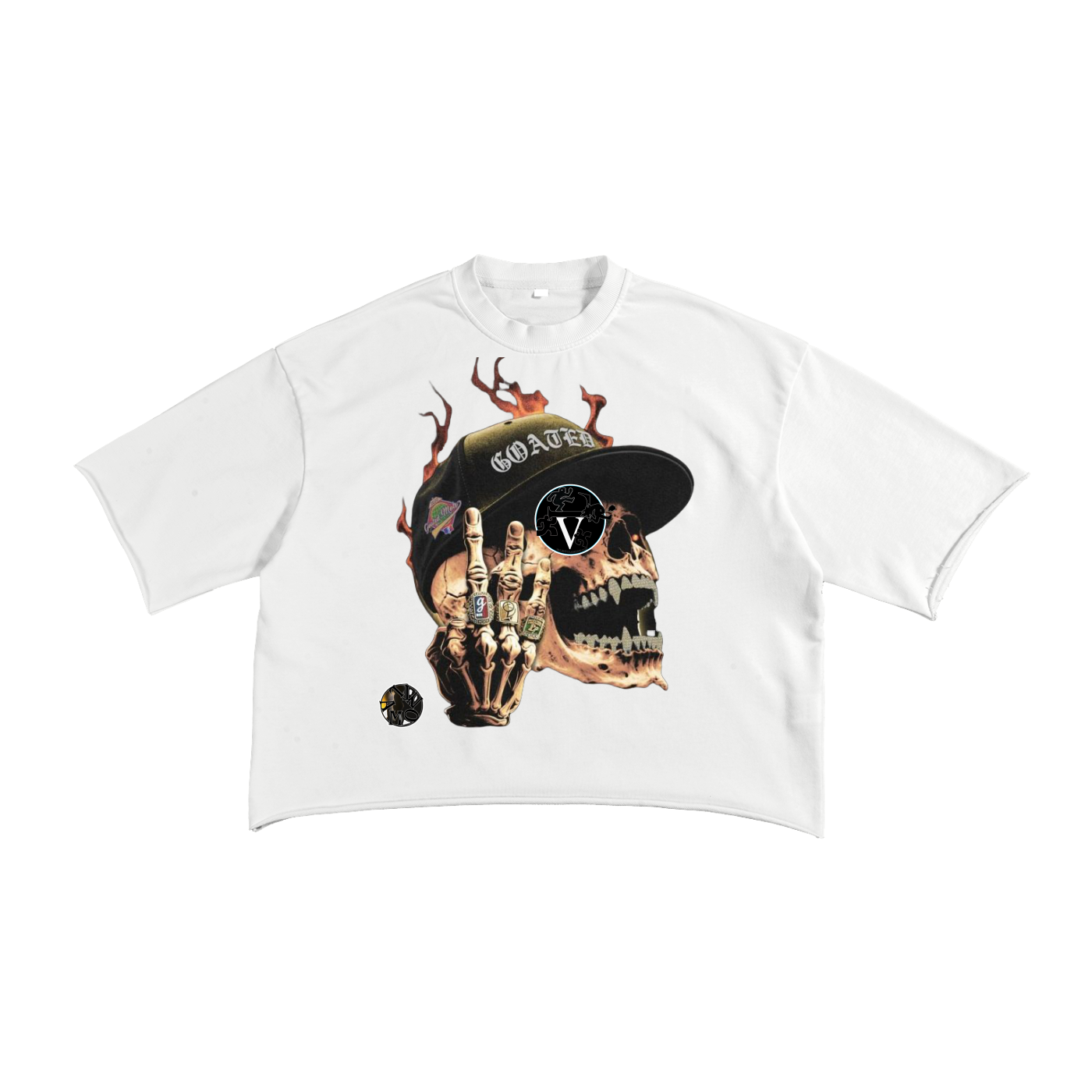 French Terry Raw Edge T-Shirt