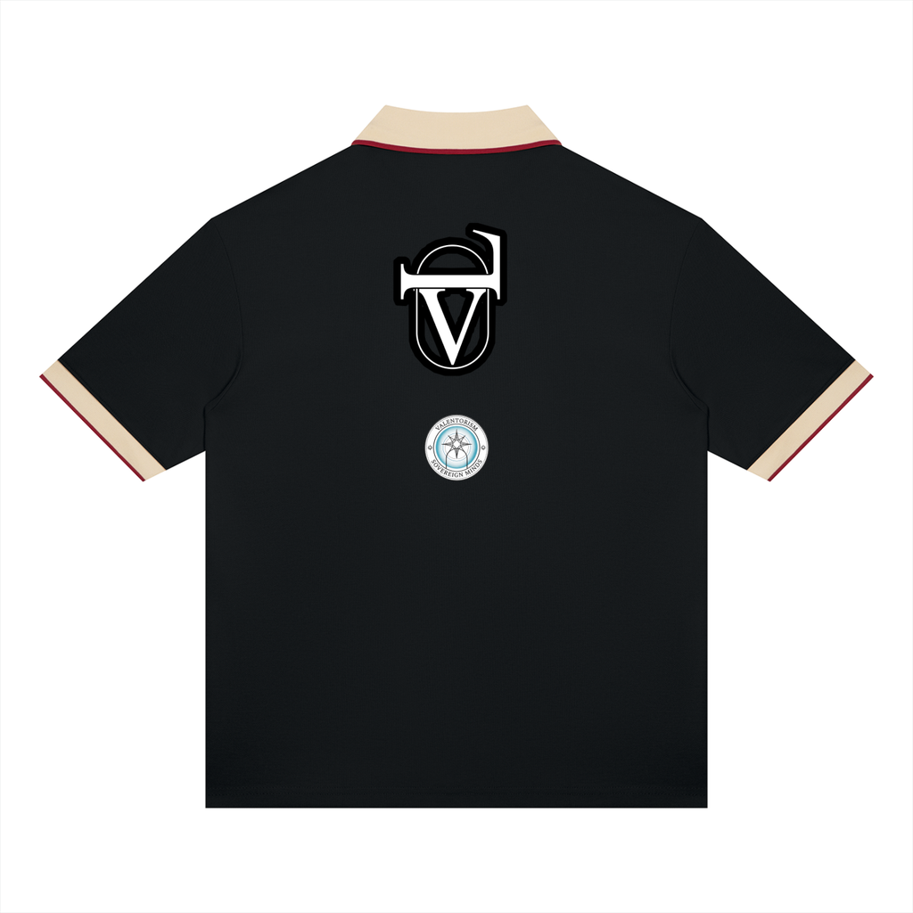 V Block Polo Shirt