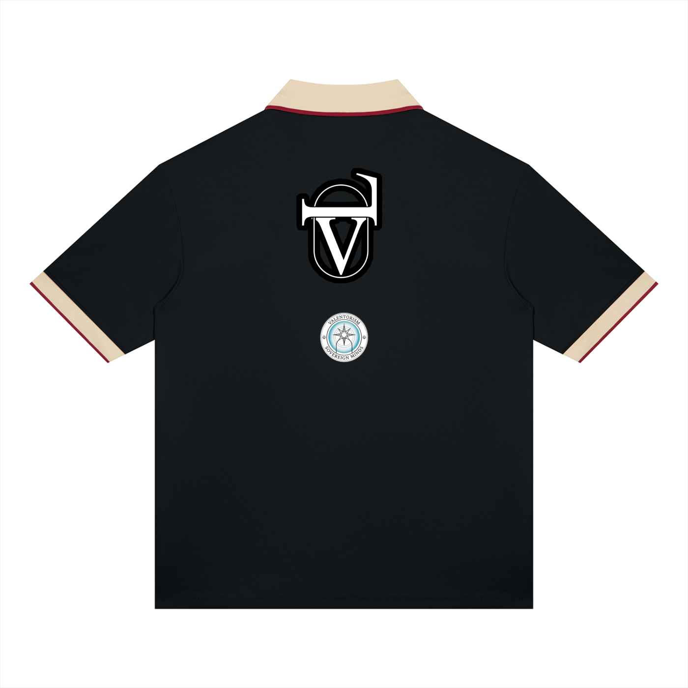 V Block Polo Shirt