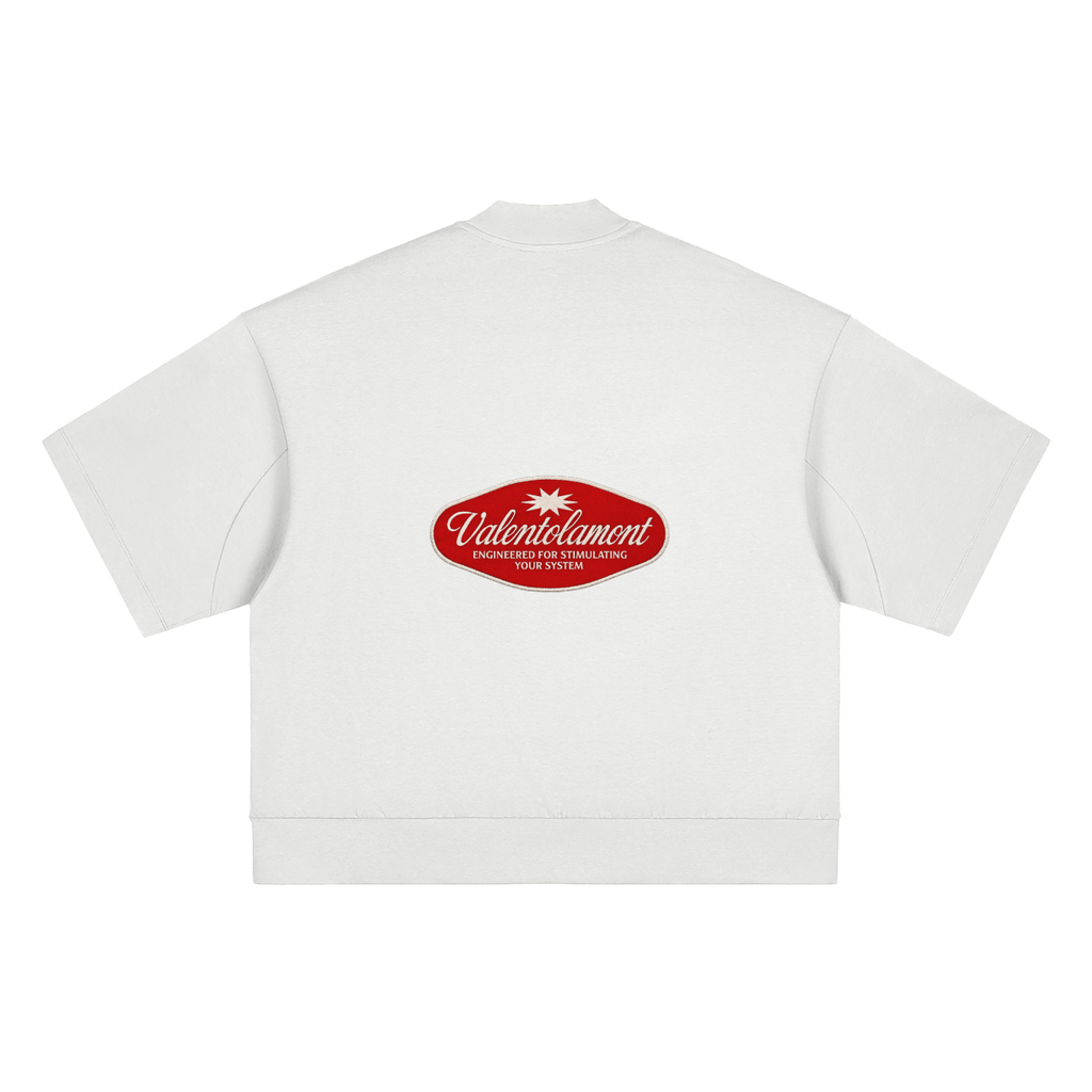 Heavyweight Oversized Mock Neck T-shirt