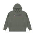 Unisex Oversized Piping Fleece Hoodie
