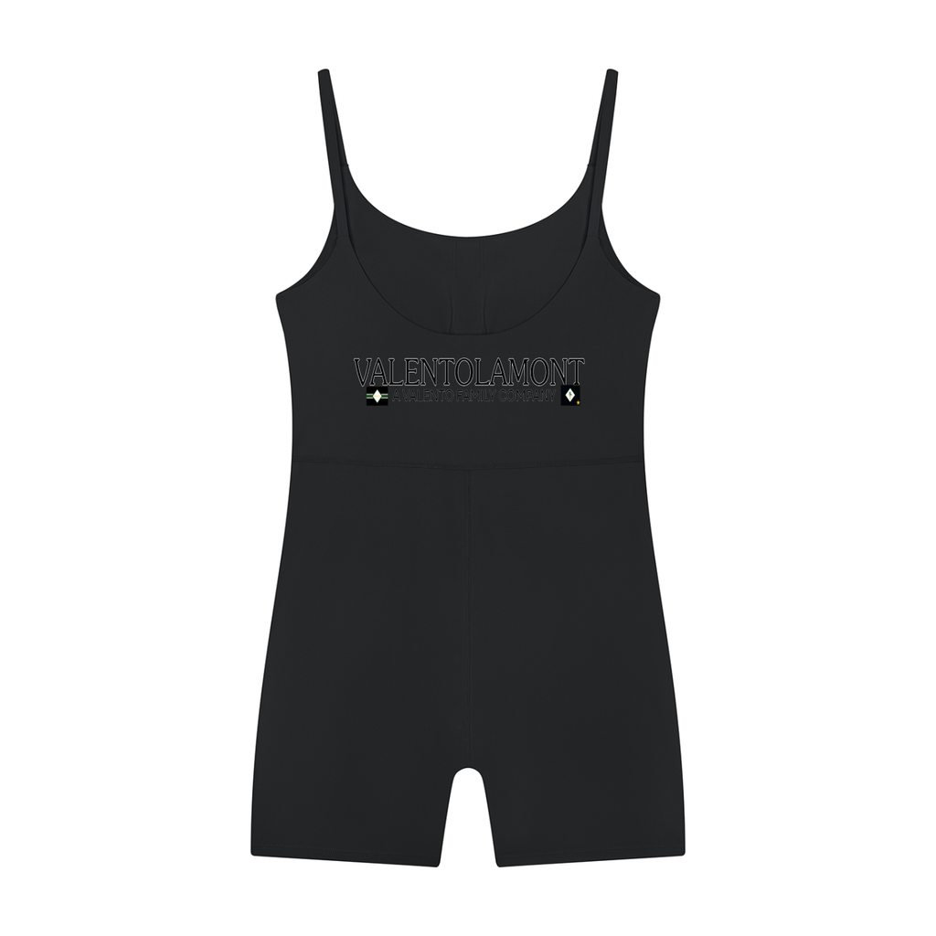 V U-Neck Yoga Romper