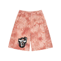 Unisex Vintage Wash Plaid Shorts