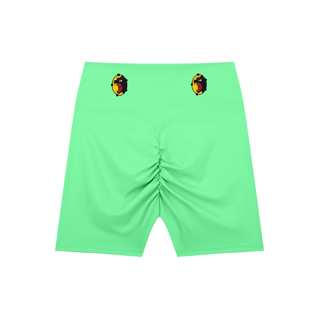 High-Waisted Blend Biker Shorts