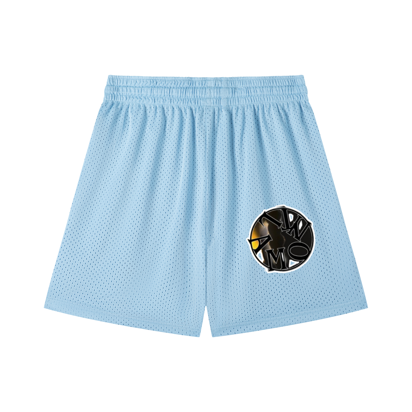 Mesh Drawstring Shorts