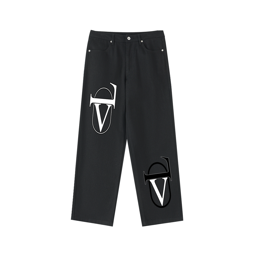 Heavyweight Cotton Straight-Leg Pants