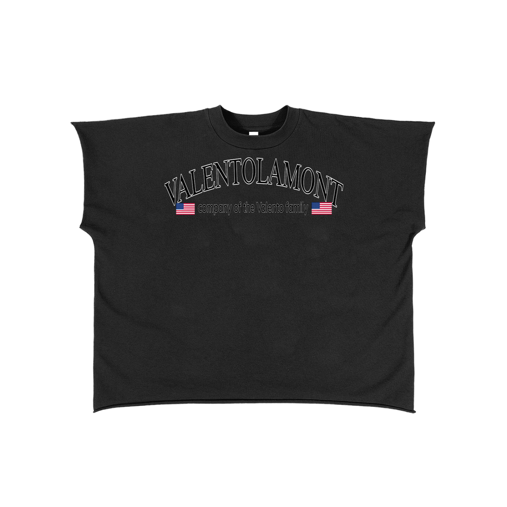 Raw Edge Boxy Non-Shrink T-Shirt