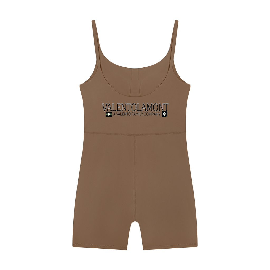 V U-Neck Yoga Romper