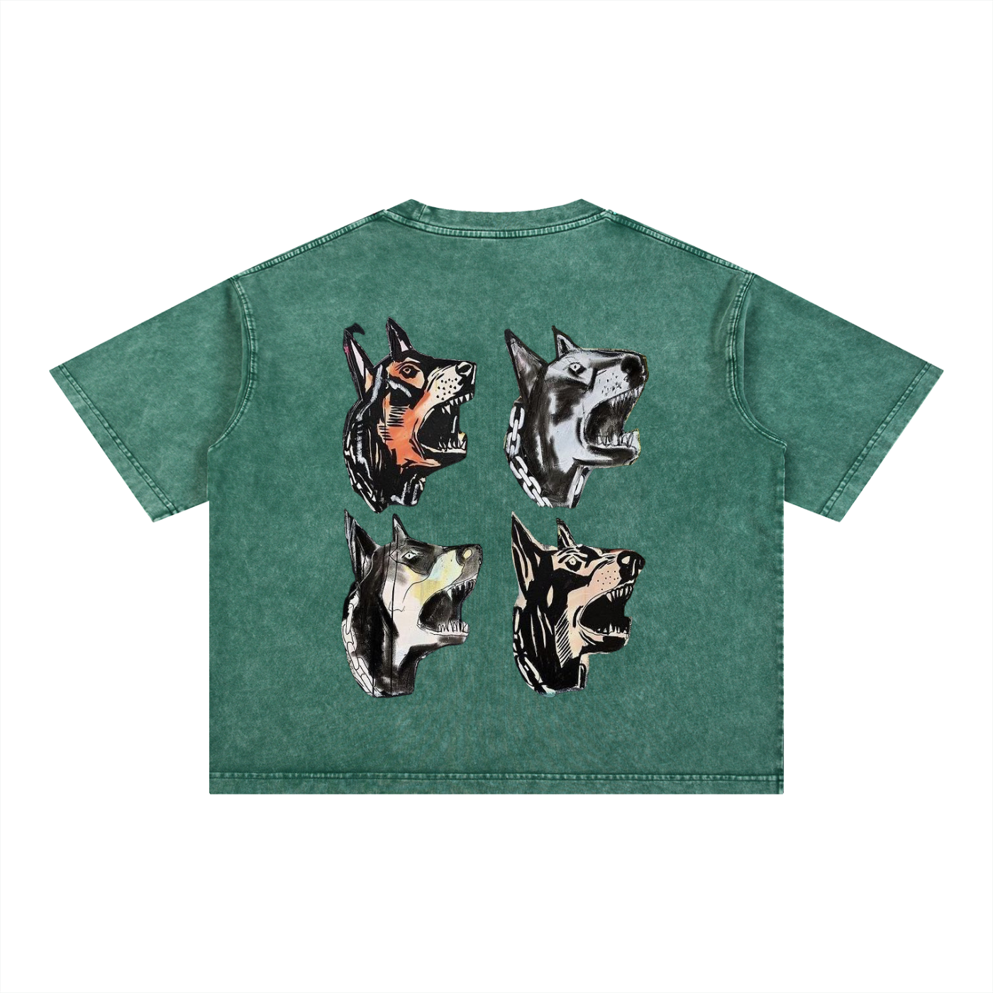 Mineral Wash Boxy Cotton T-Shirt