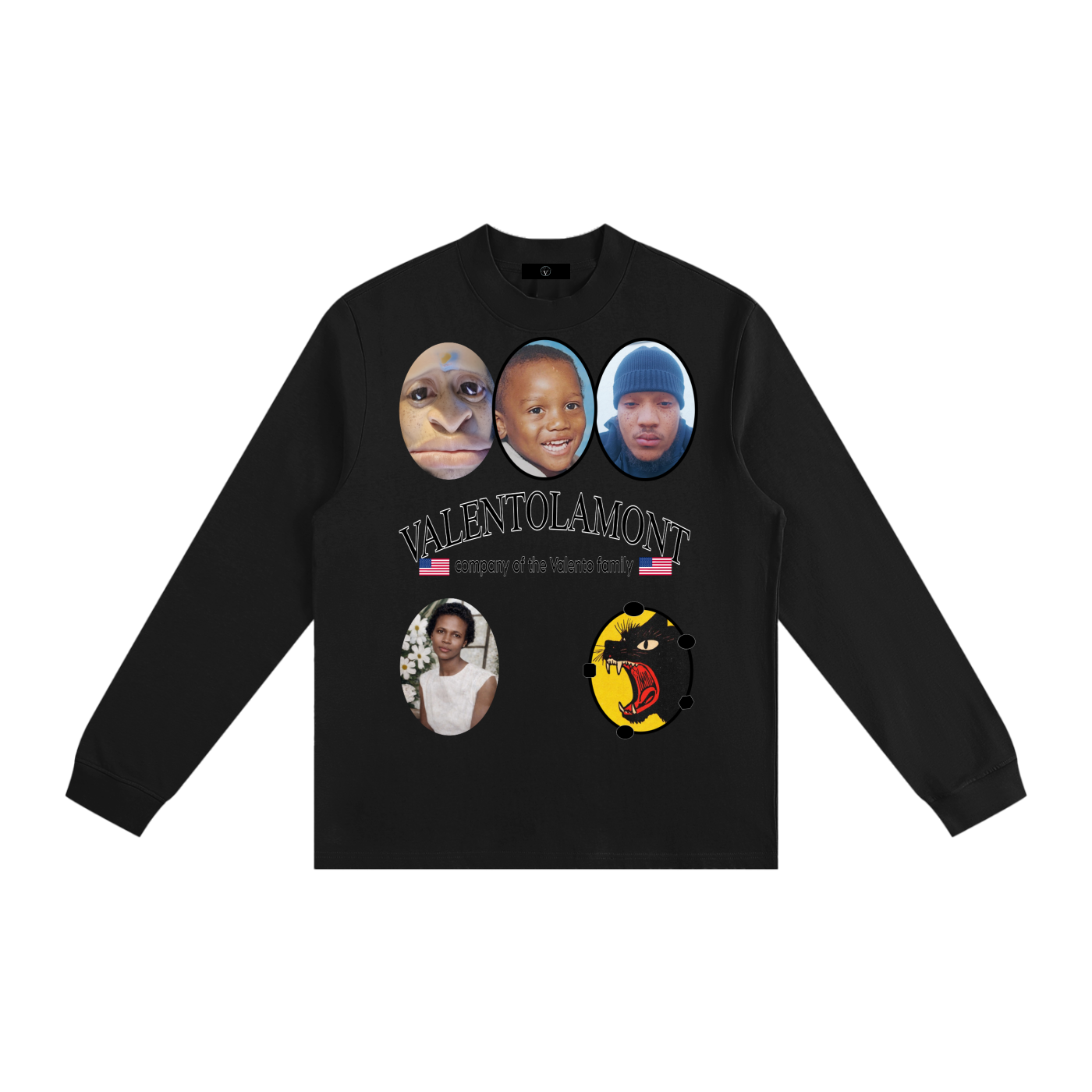 Essential Non-Shrink Mock Neck Sweatshirt