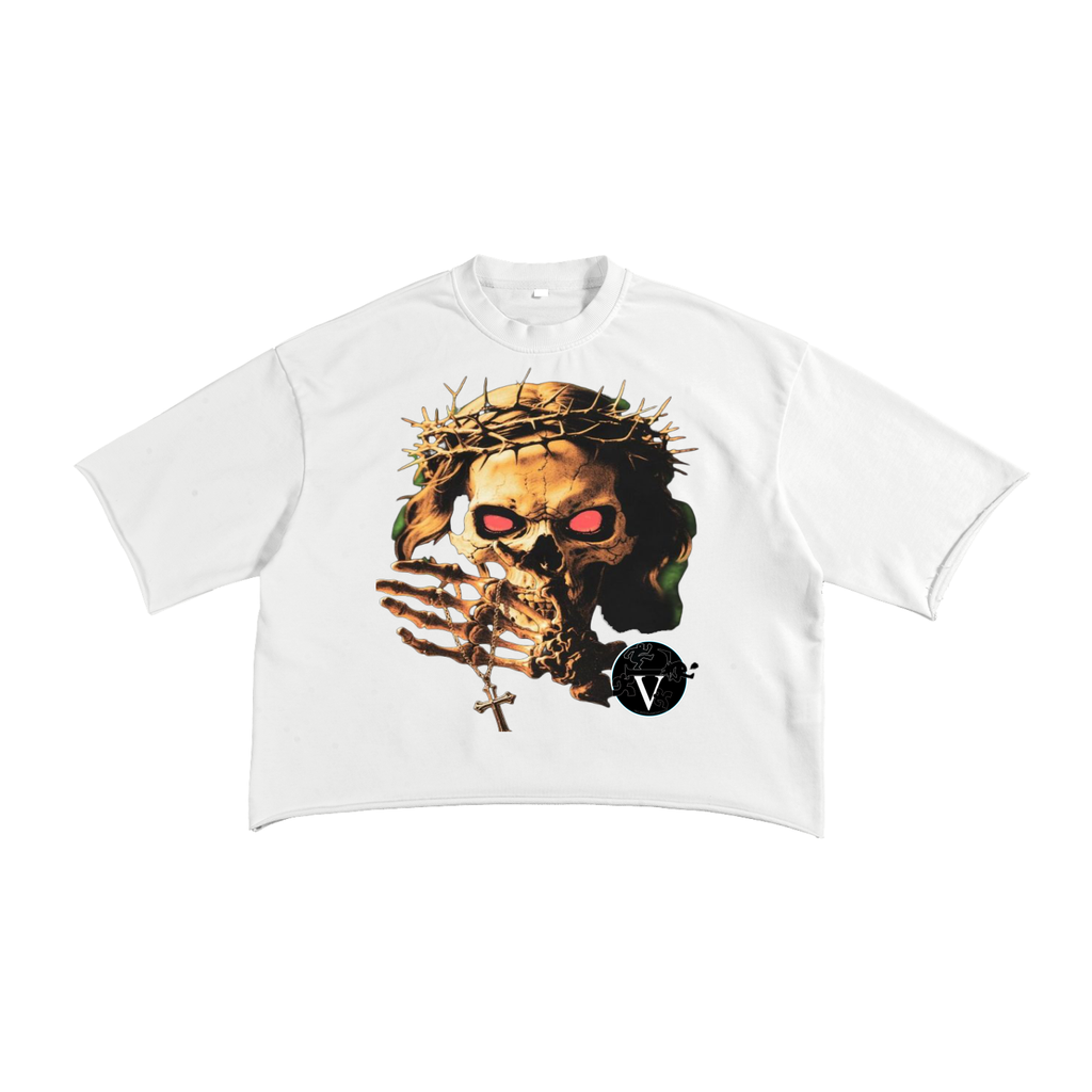 French Terry Raw Edge T-Shirt