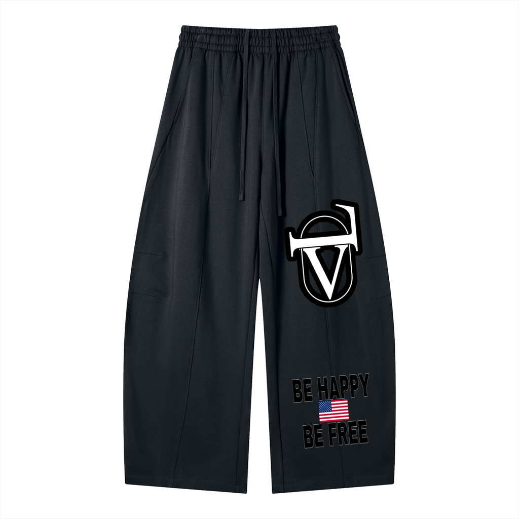 Heavyweight Wide Leg Panel Sweatpants