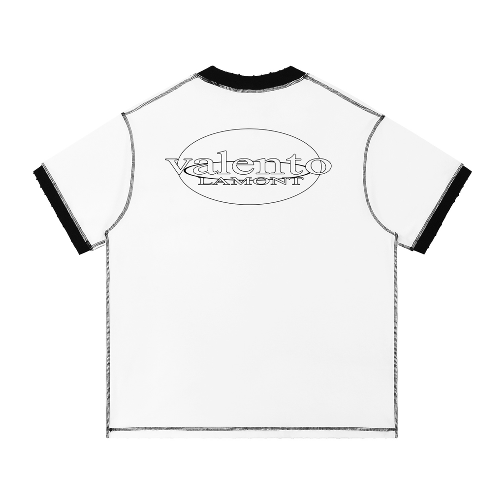 Unisex Contrast-Stitched Ringer T-Shirt