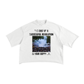 French Terry Raw Edge T-Shirt