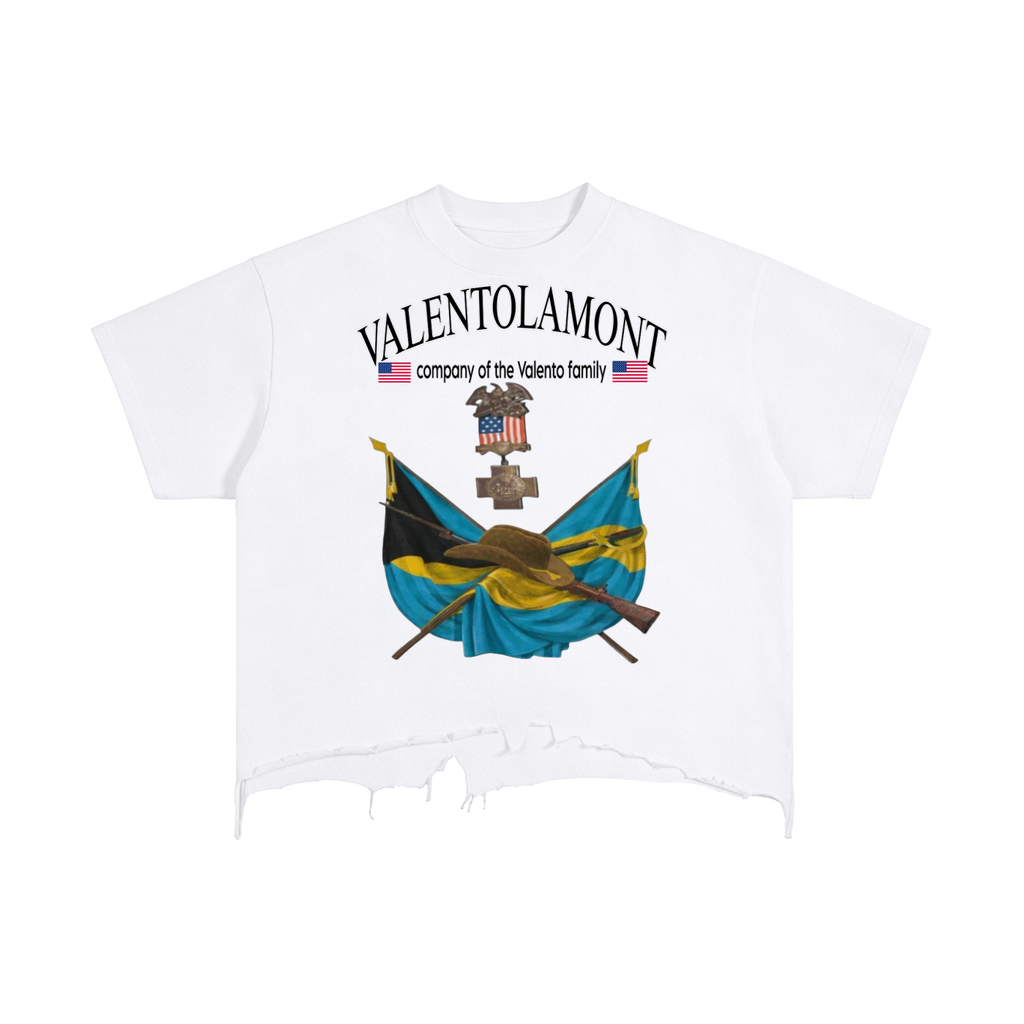 Vintage Wash Boxy Distressed Hem T-Shirt