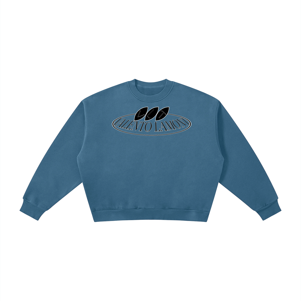 Boxy Fleece Crewneck Sweatshirt