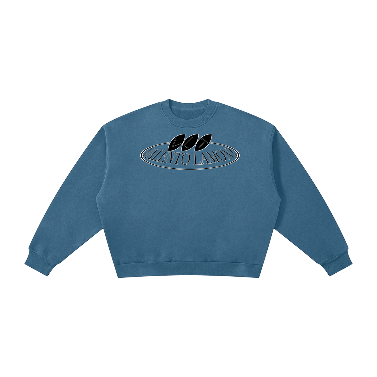Boxy Fleece Crewneck Sweatshirt