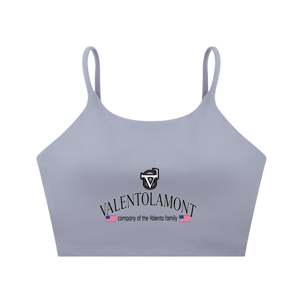 Spaghetti Strap Yoga Sports Bra