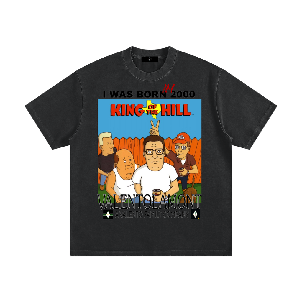 Heavyweight Vintage Washed Frayed T-Shirt