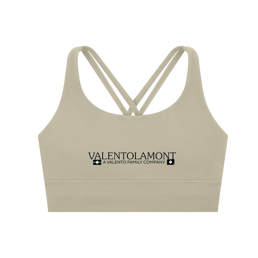 Strappy Criss-Cross Sports Bra