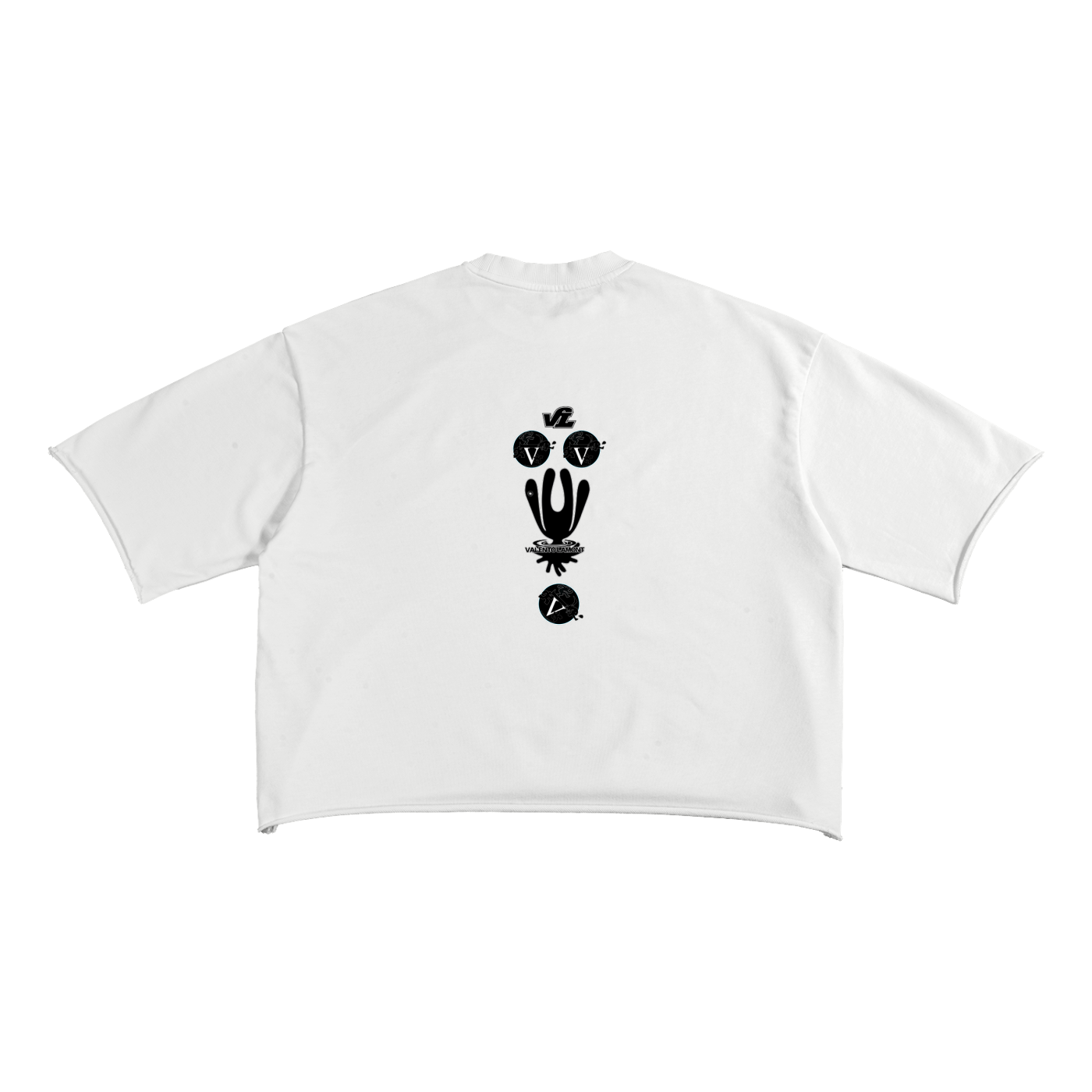 French Terry Raw Edge T-shirt