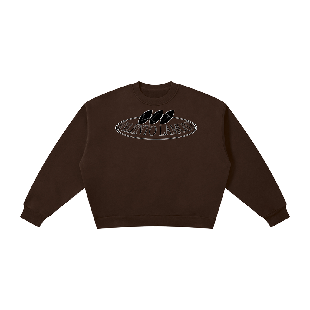 Boxy Fleece Crewneck Sweatshirt