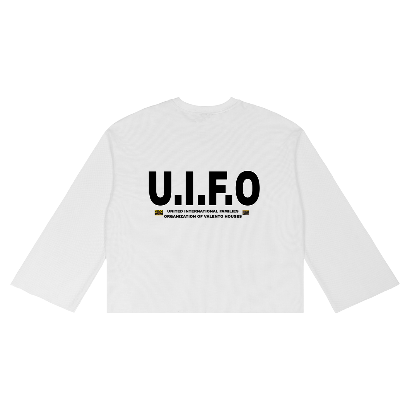 Unisex Waffle Raw Edge T-Shirt