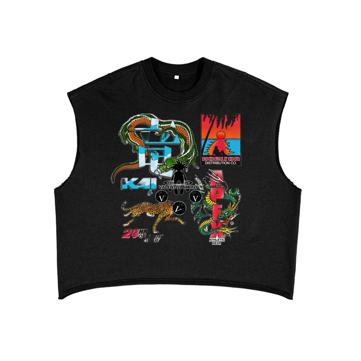 French Terry Boxy Tank Top