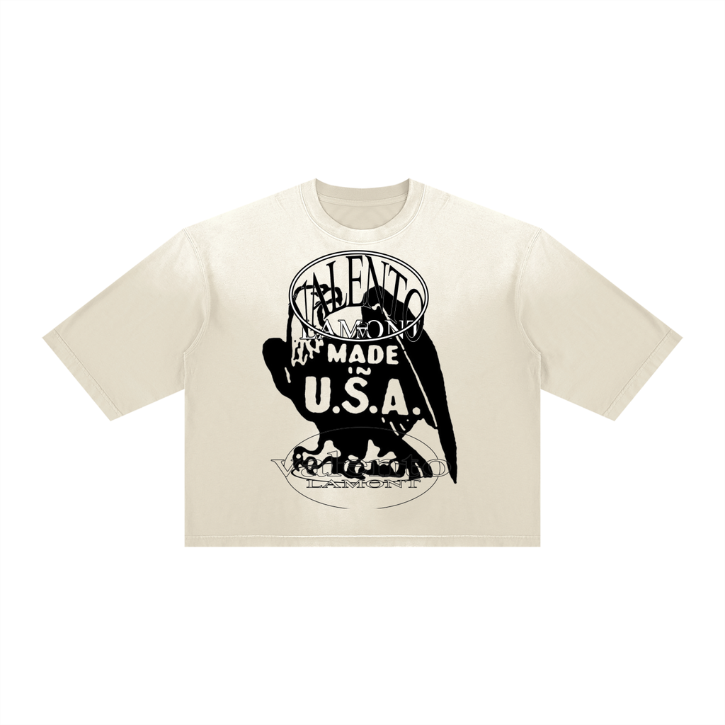 Unisex Vintage Wash Sunfade Boxy T-Shirt
