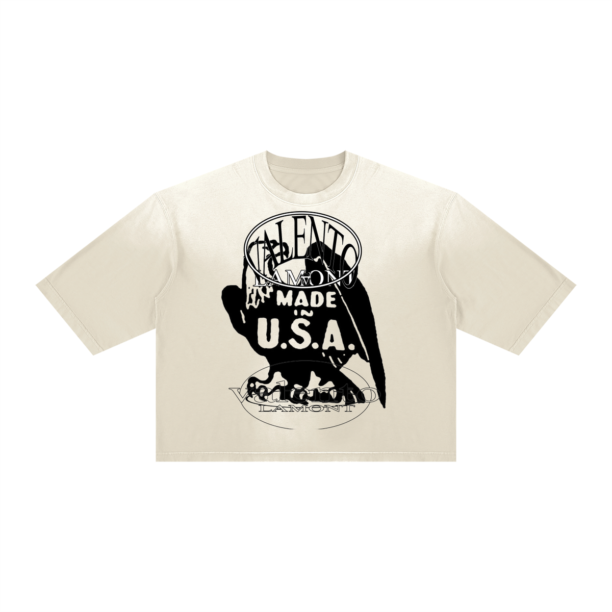 Unisex Vintage Wash Sunfade Boxy T-Shirt
