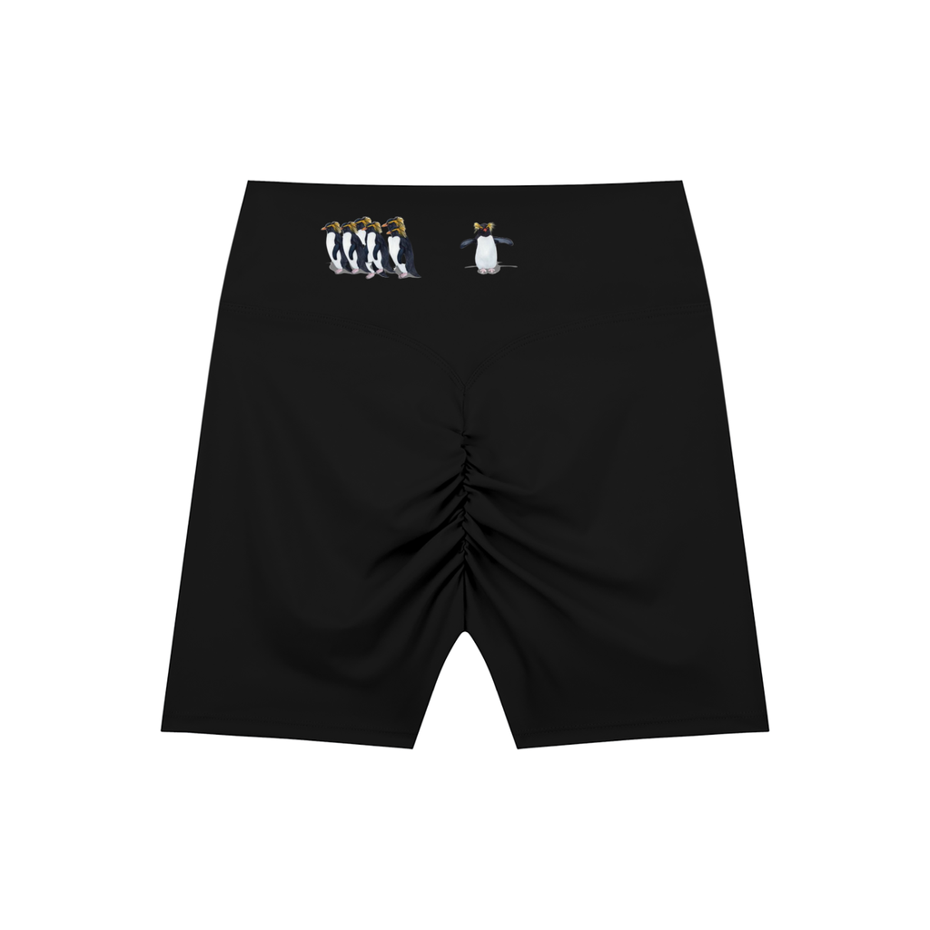 High-Waisted Blend Biker Shorts