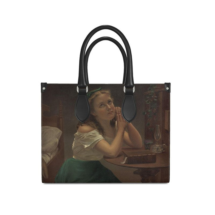 Leather Shopper Bag