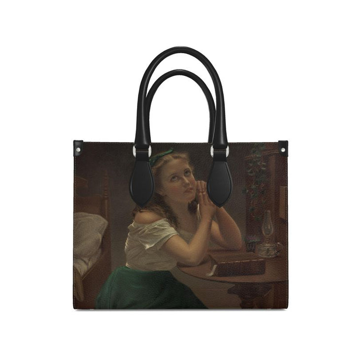 Leather Shopper Bag