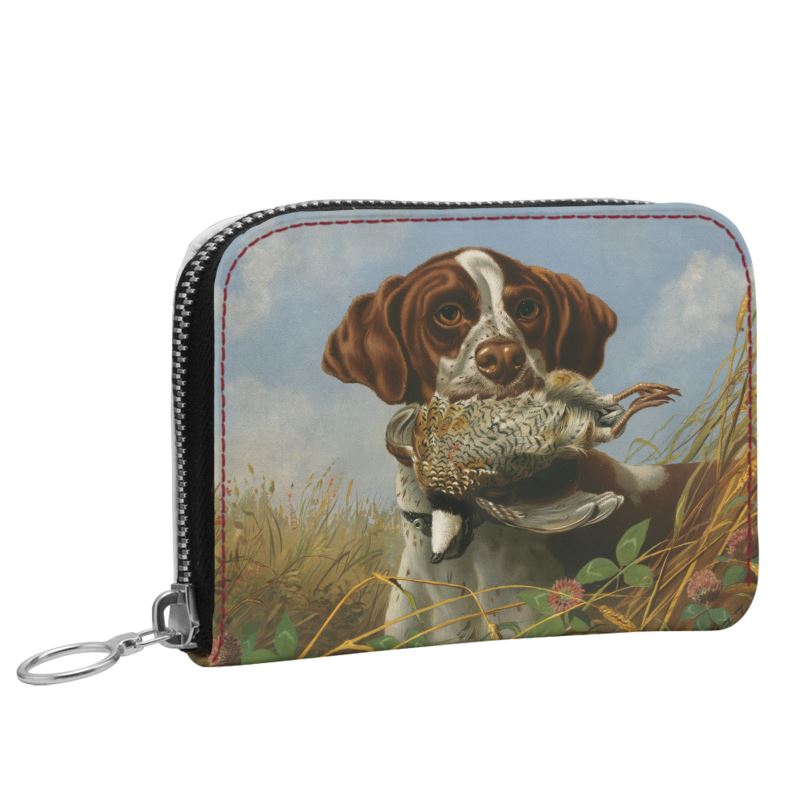 Small Leather Zip Purse