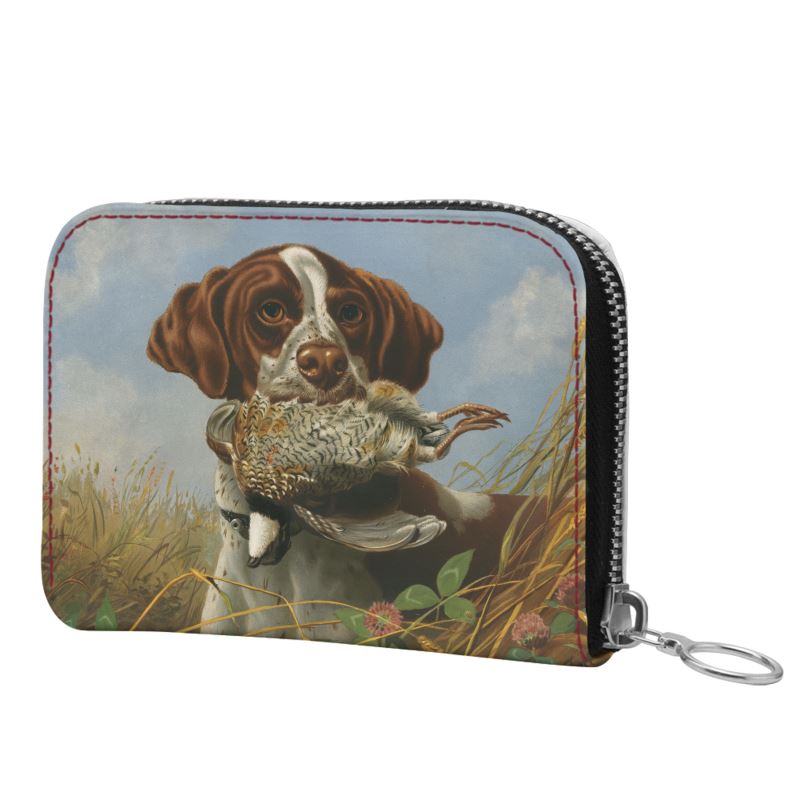 Small Leather Zip Purse