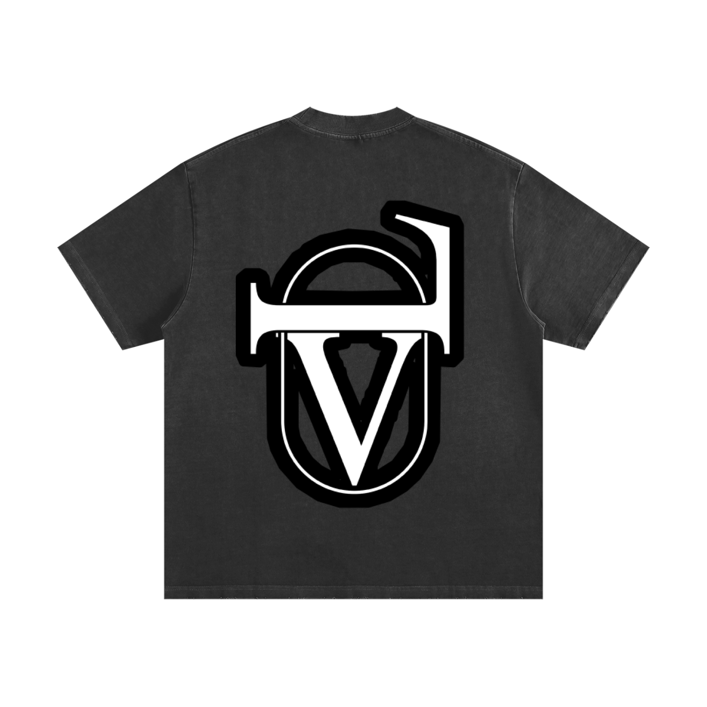 Heavyweight Vintage Washed Frayed T-Shirt