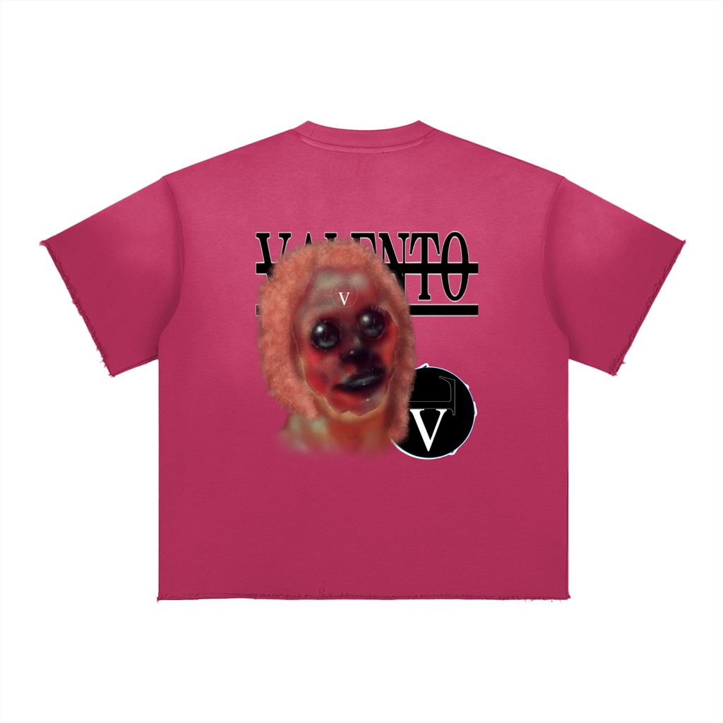 Sun Fade Raw Edge T-Shirt