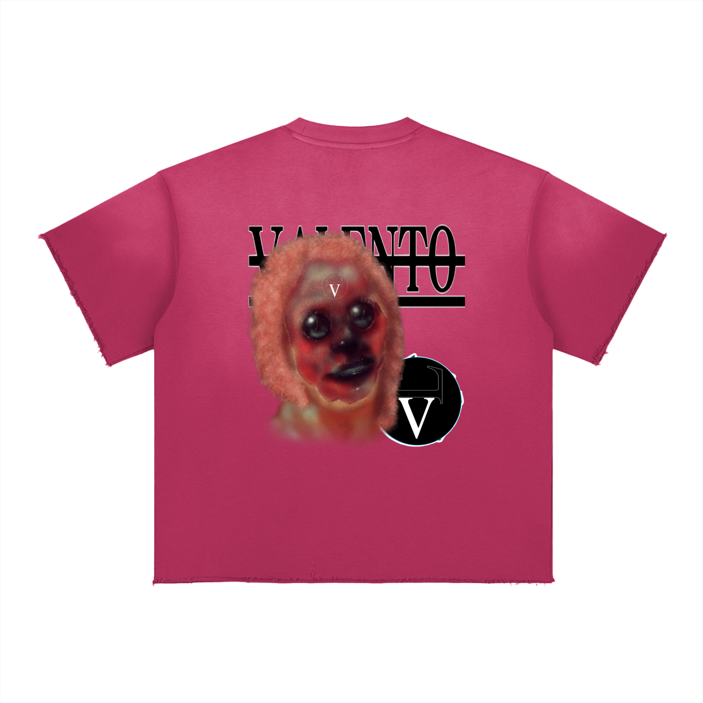 Sun Fade Raw Edge T-Shirt