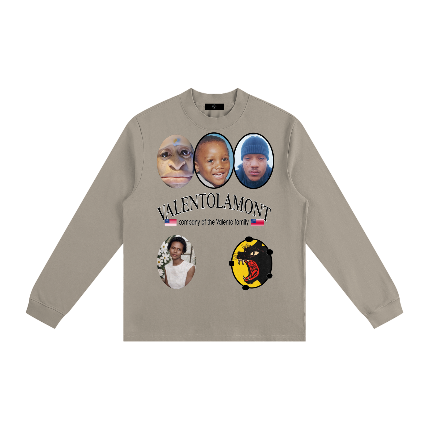 Essential Non-Shrink Mock Neck Sweatshirt