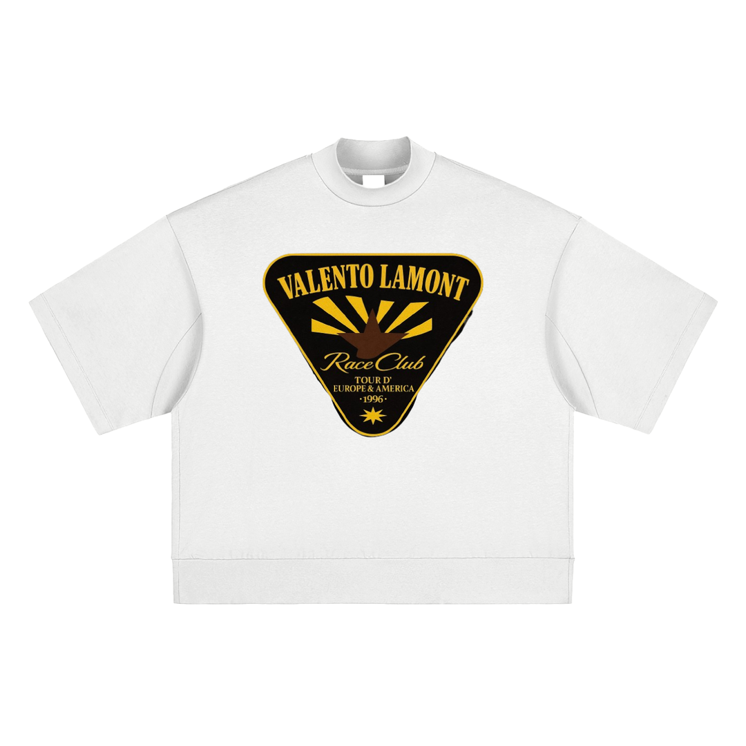 Heavyweight Oversized Mock Neck T-shirt