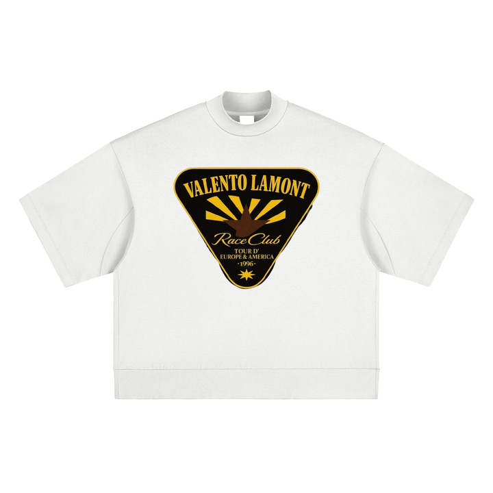 Heavyweight Oversized Mock Neck T-shirt