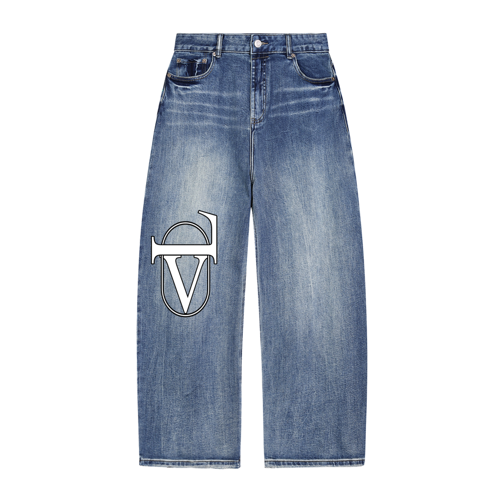 Sun Fade Heavyweight Denim Jeans
