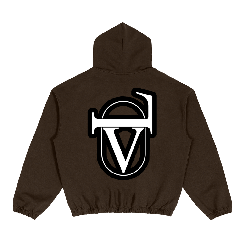 Boxy Cinched Hem Hoodie